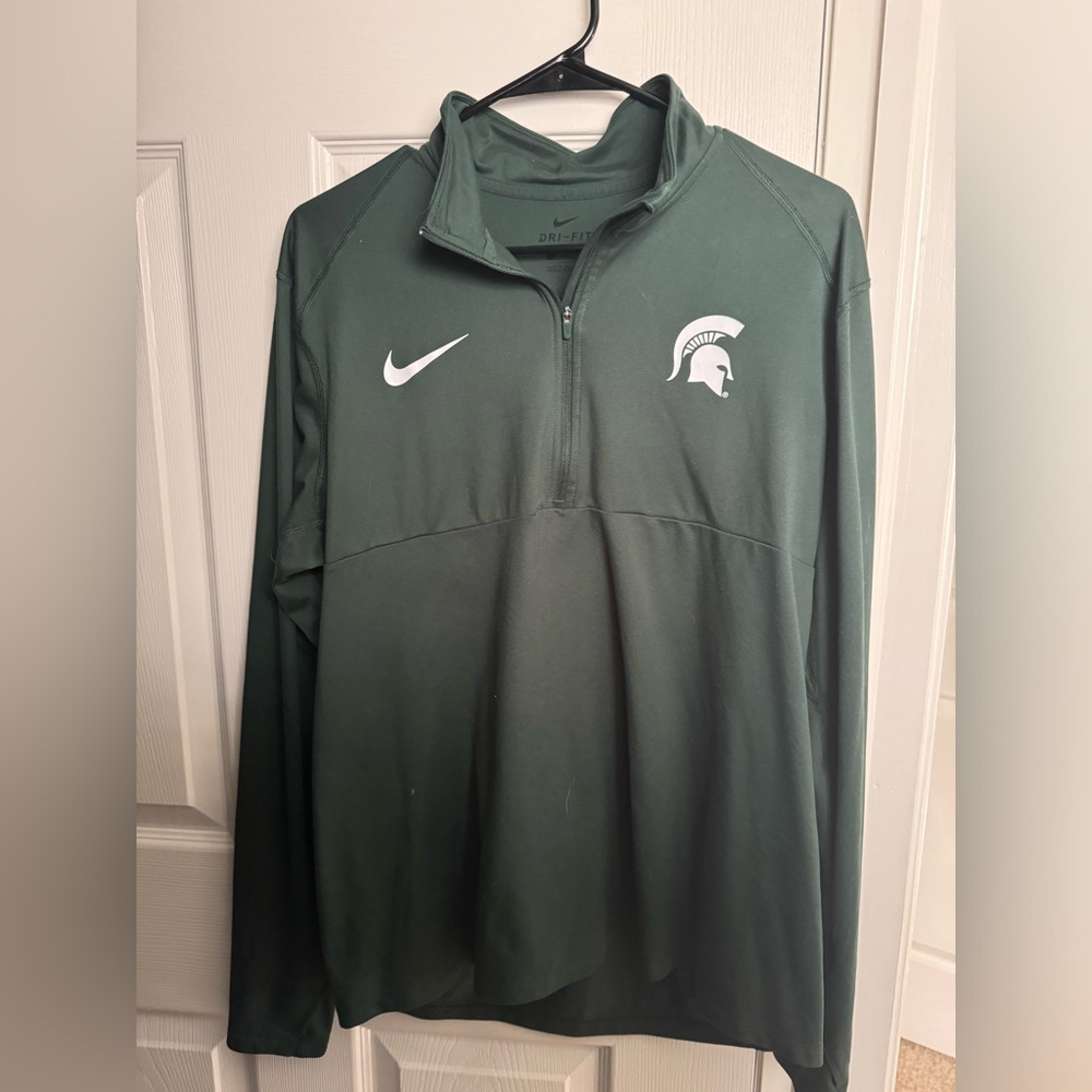 Michigan State Nike quarter zip